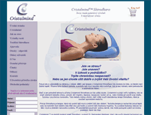 Tablet Screenshot of cristalmind.cz